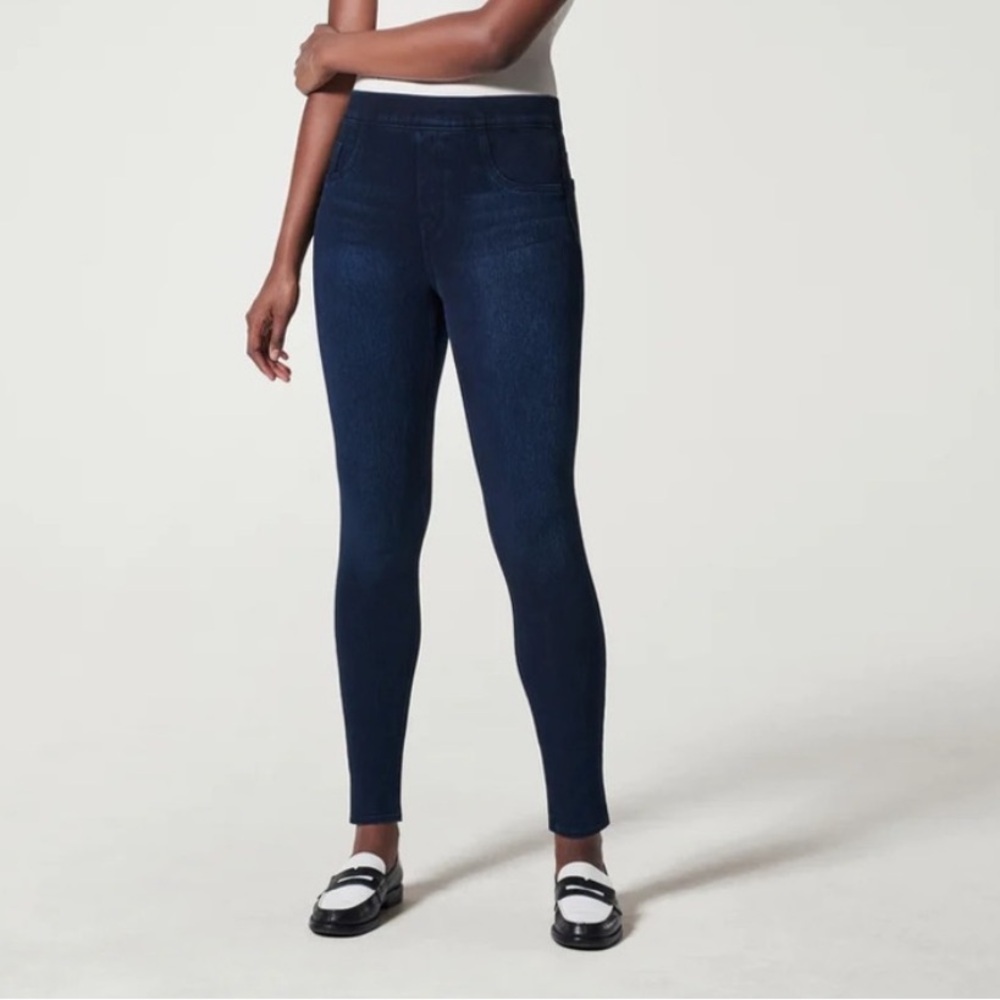 SPANX 20018 Jean-ish® Ankle Leggings - twilight rinse
